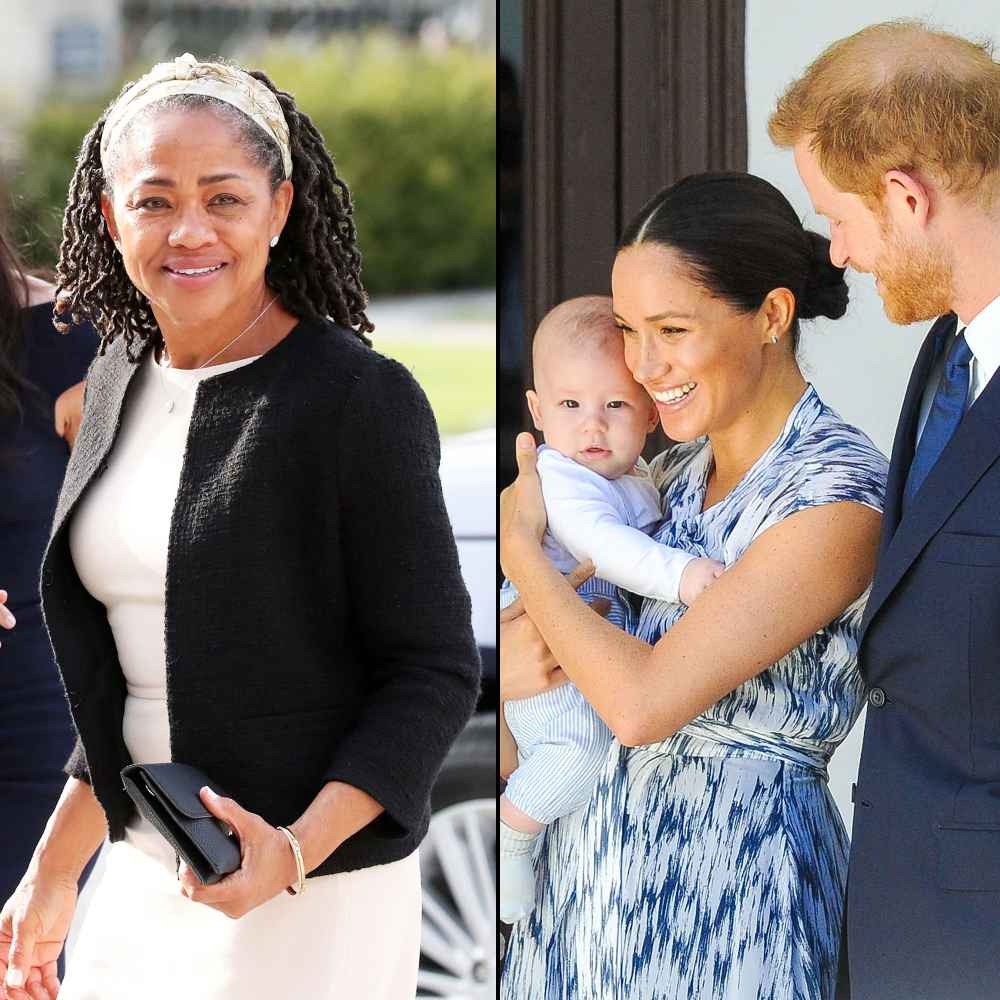 Inside Doria Ragland Stay With Meghan Markle Prince Harry and Son Archie