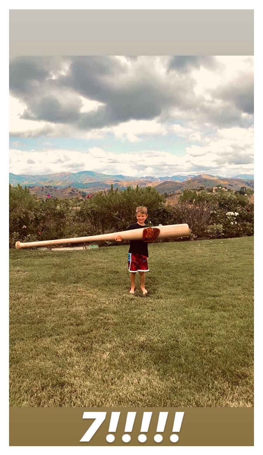 Jessica Simpson Celebrates Son Ace 7th Birthday With Baseball Theme