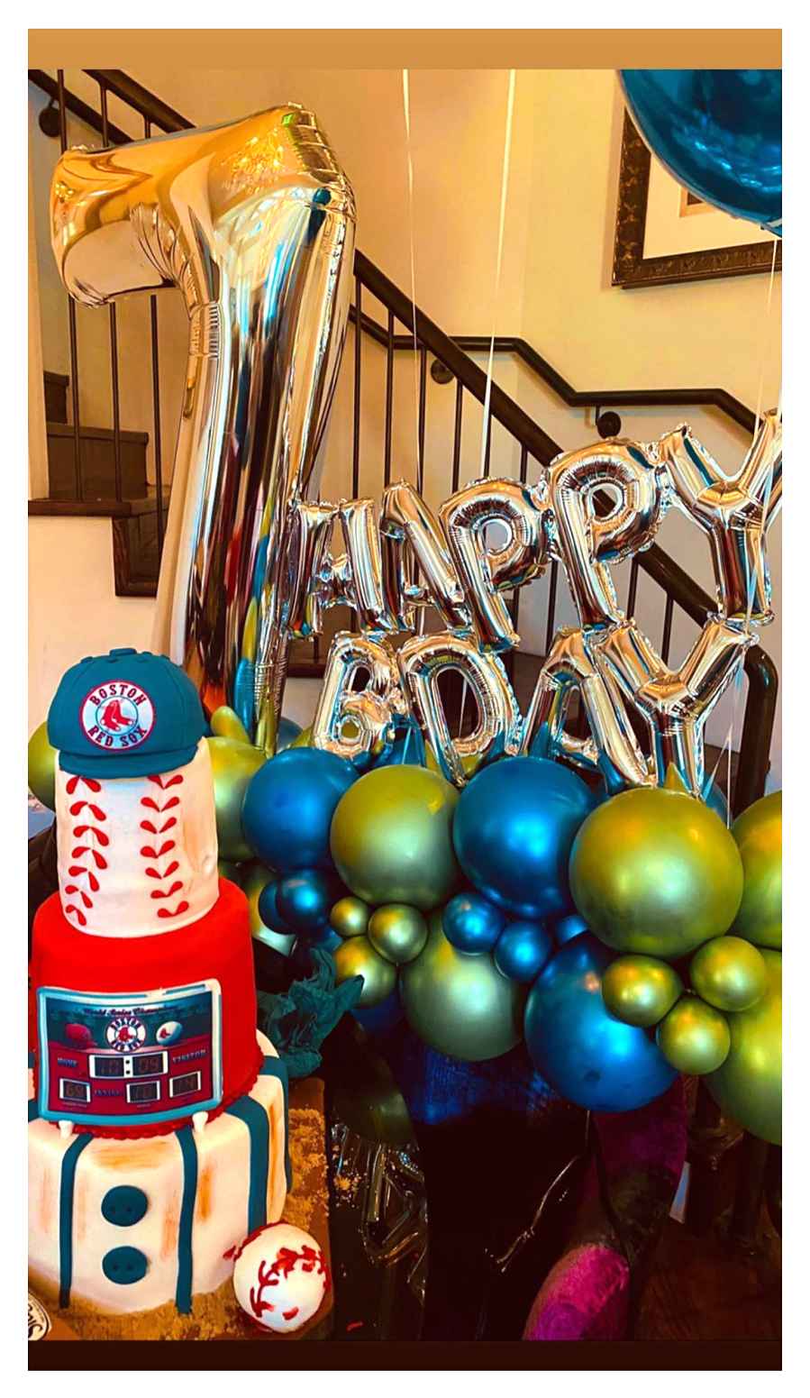 Jessica Simpson Celebrates Son Ace 7th Birthday With Baseball Theme