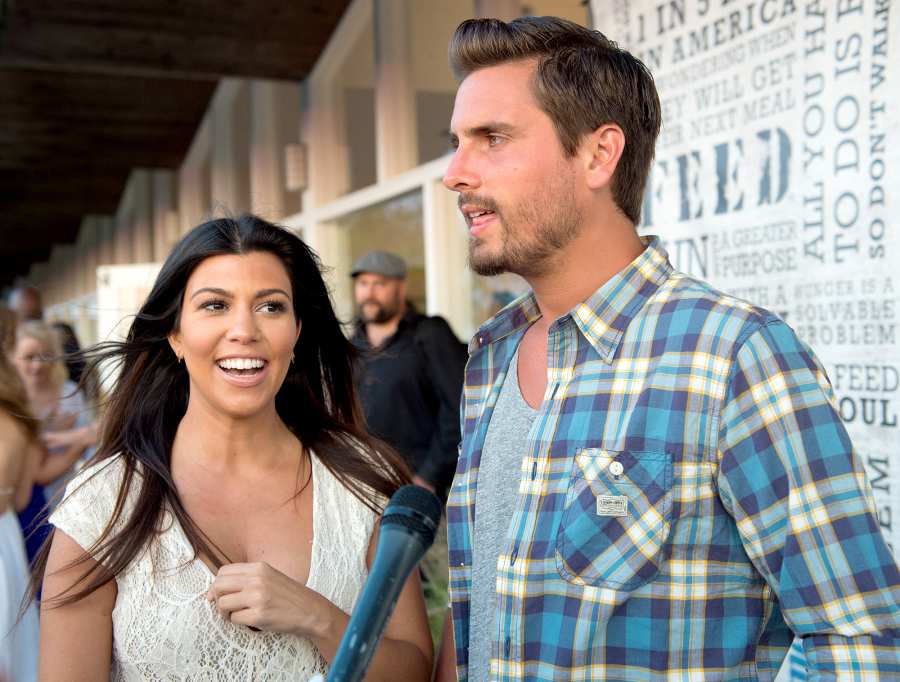 Kourtney Kardashian Scott Disick flirting on Instagram 2