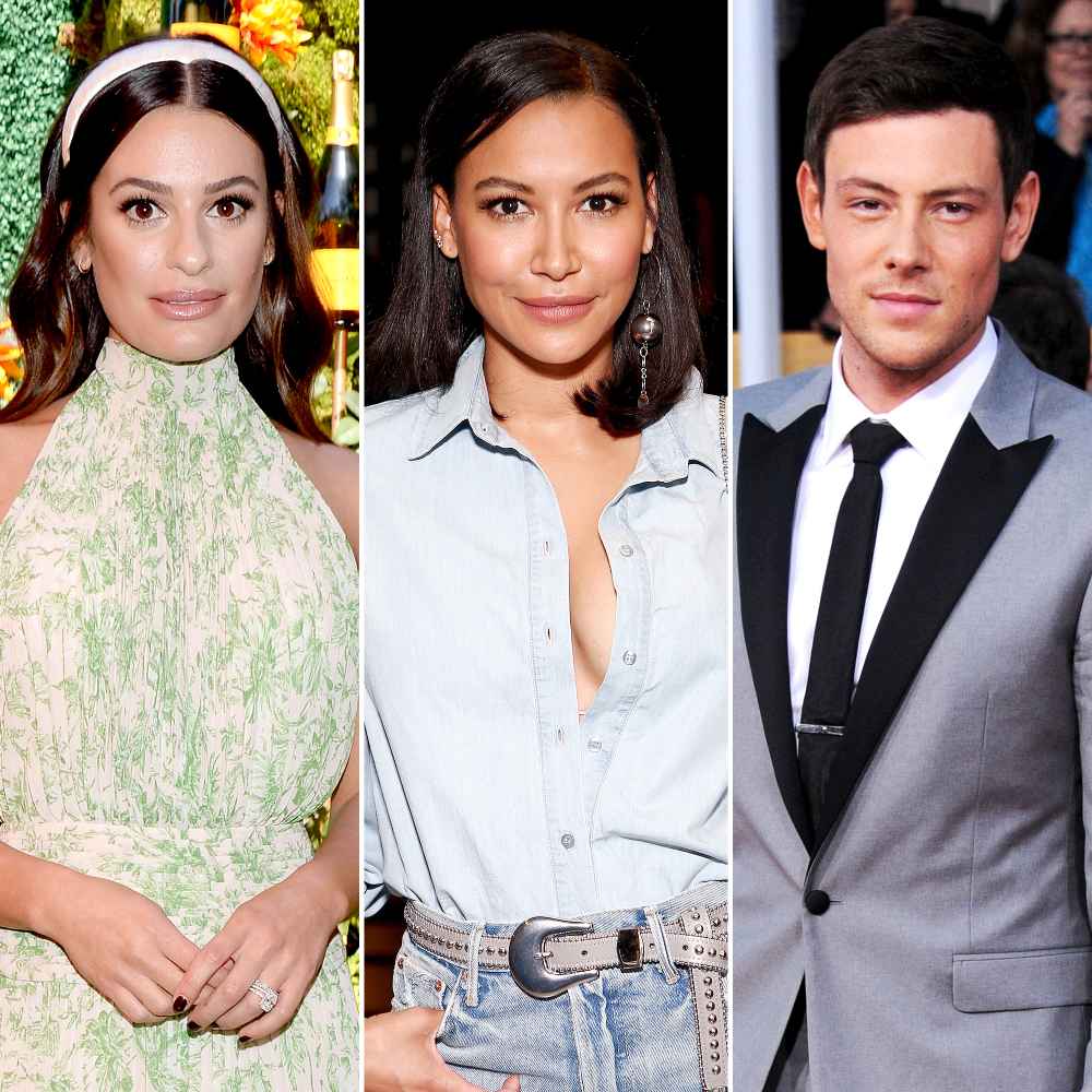 Lea Michele Mourns the Loss of Naya Rivera Cory Monteith