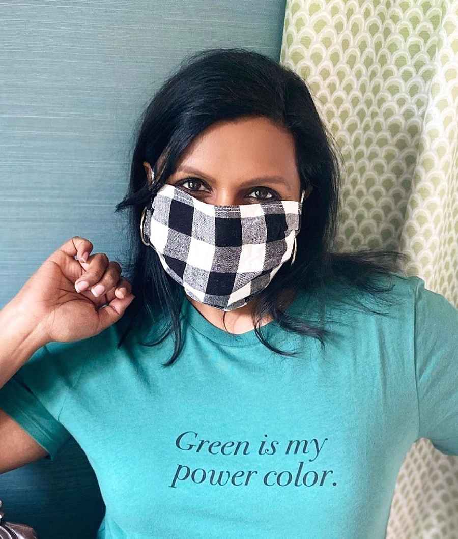 Mindy Kaling Stars Wearing Masks