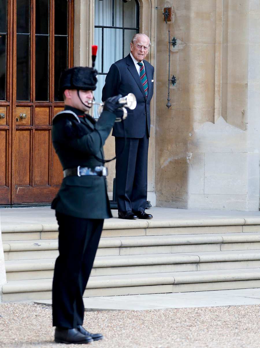 Prince Philip Makes Rare Appearance for Special Military Ceremony at Windsor Castle