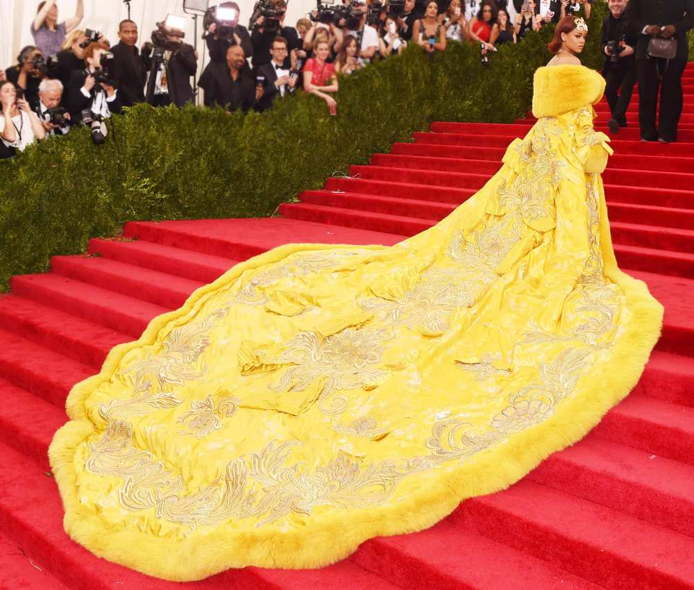 Rihanna Worried She’d Look Like ‘A Clown’ in Her 2015 Met Gala Dress