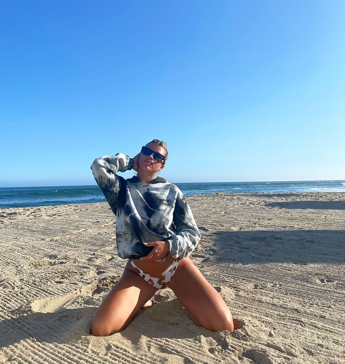 Sofia Richie Wears Scott Disick’s Talentless Line After Breakup