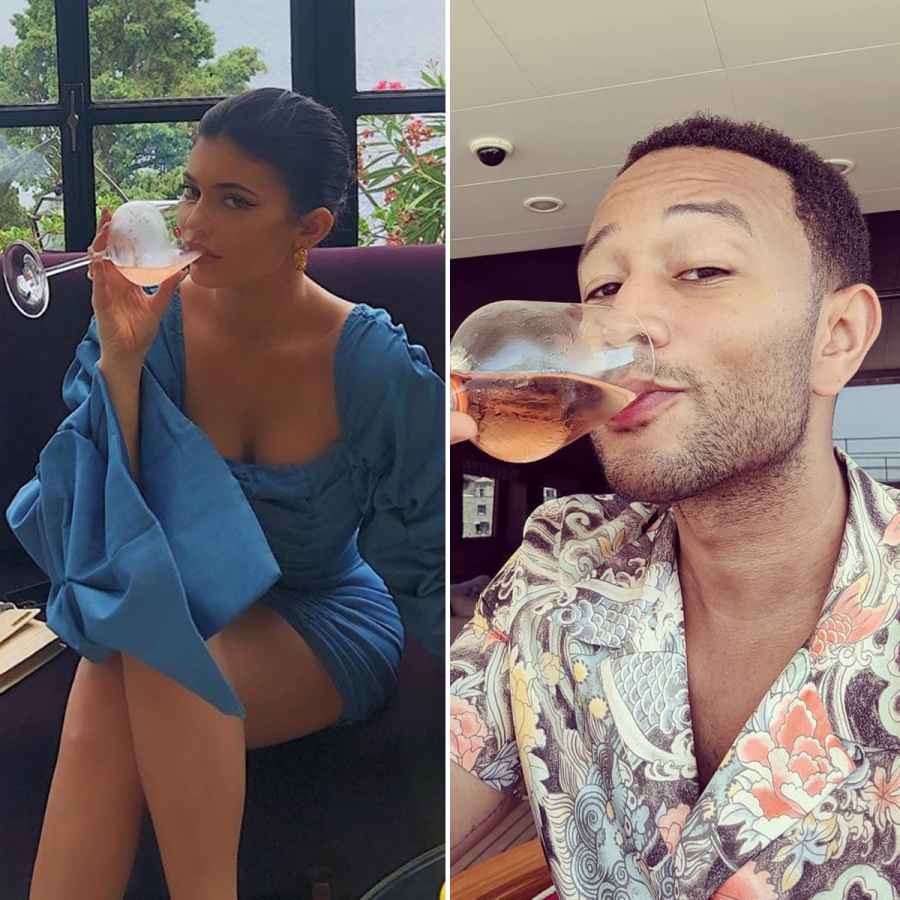 Stars That Love Rose Kylie Jenner John Legend