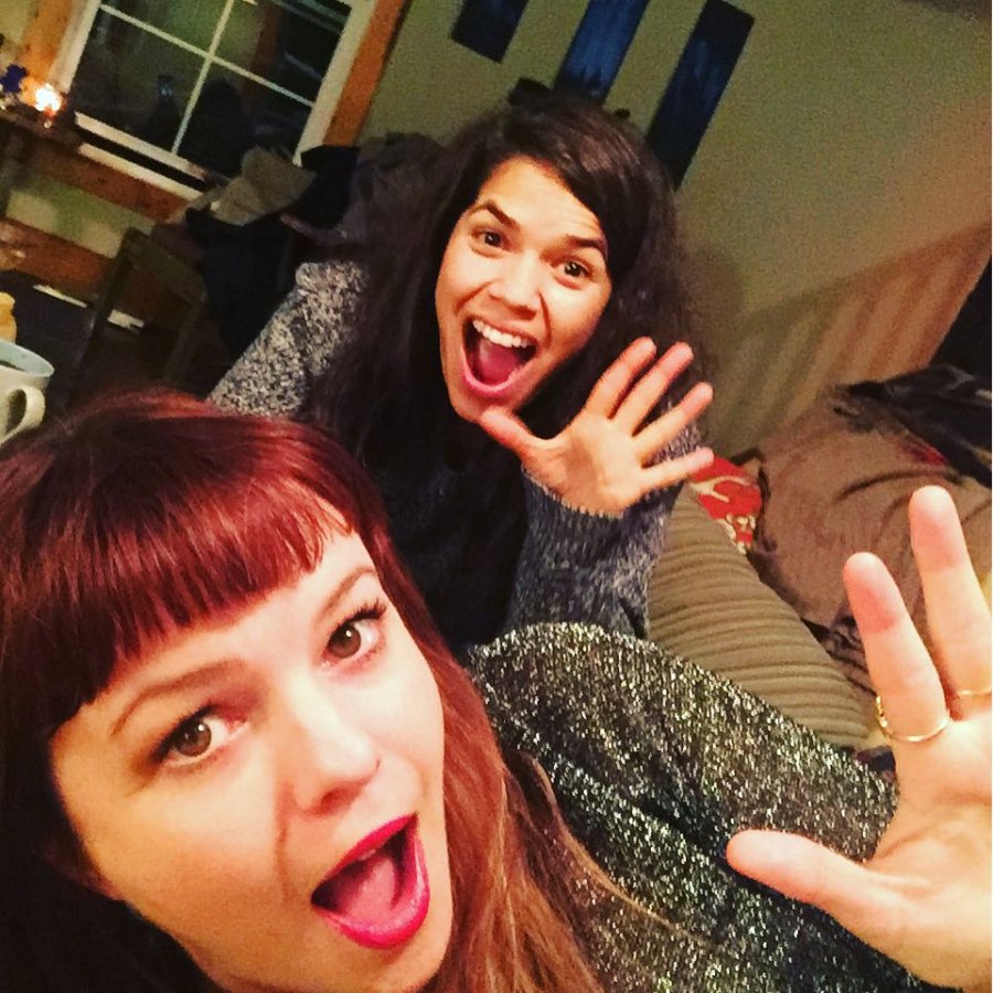 11 December 2015 Amber Tamblyn Sisterhood Of Traveling Pants reunion