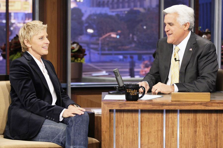 Jay Leno Ellen DeGeneres Inner Circle