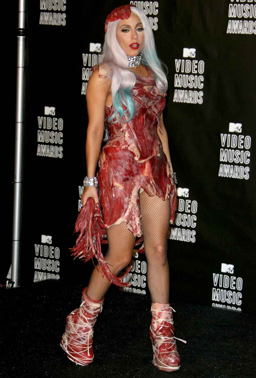 From Snakes to Meat Purses, See the All-Time Craziest VMAs Accessories