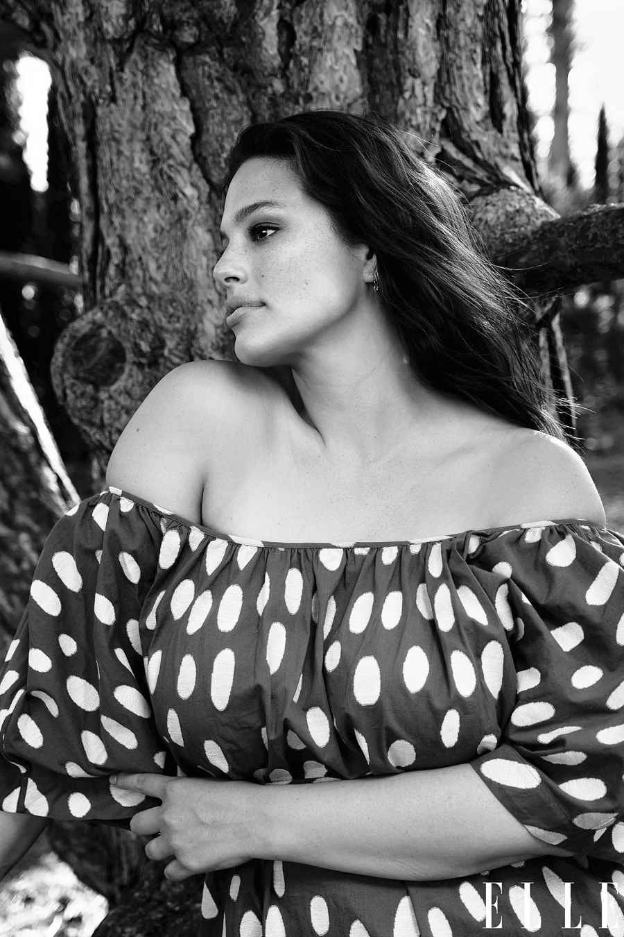 Ashley Graham in Elle Ashley Graham Says Mom-Shaming Is Out of Control While Raising Son