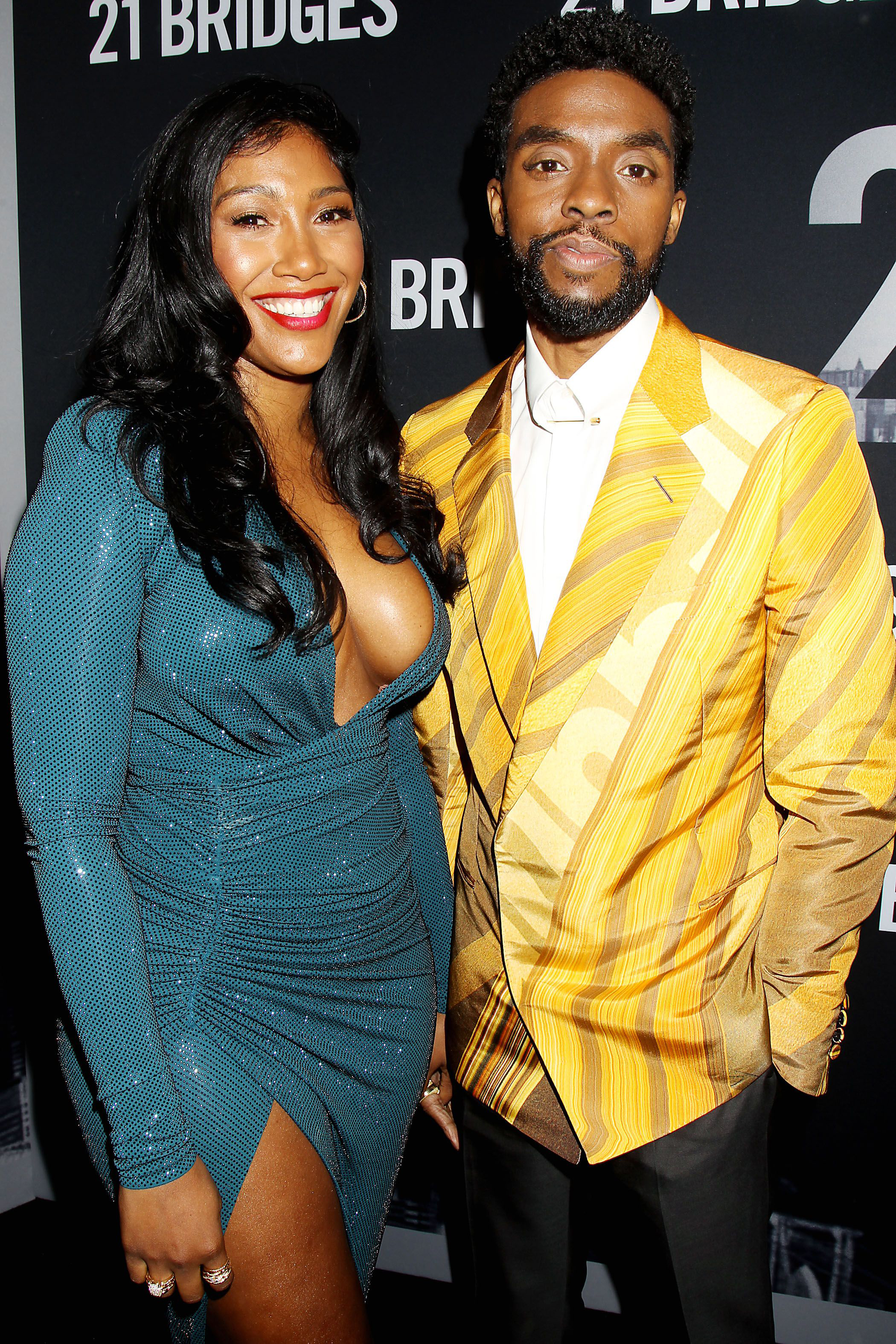 Chadwick Boseman And Taylor Simone Ledwards Relationship Timeline