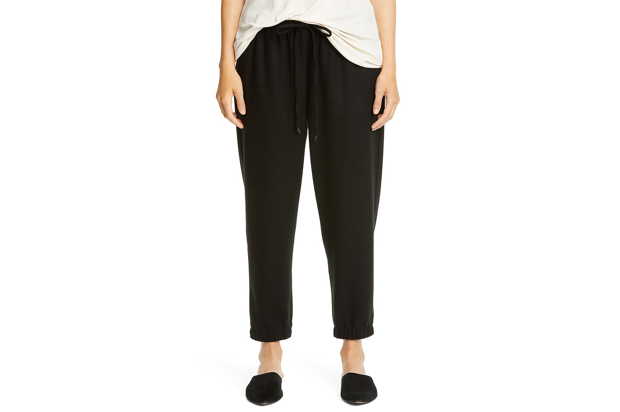 Eileen Fisher Wool Jogger Pants