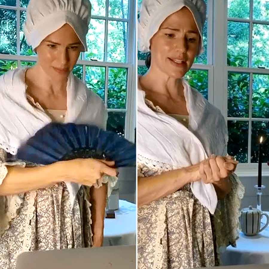 Jennifer Garner Hilariously Teaches Daughter Classmates Colonial History