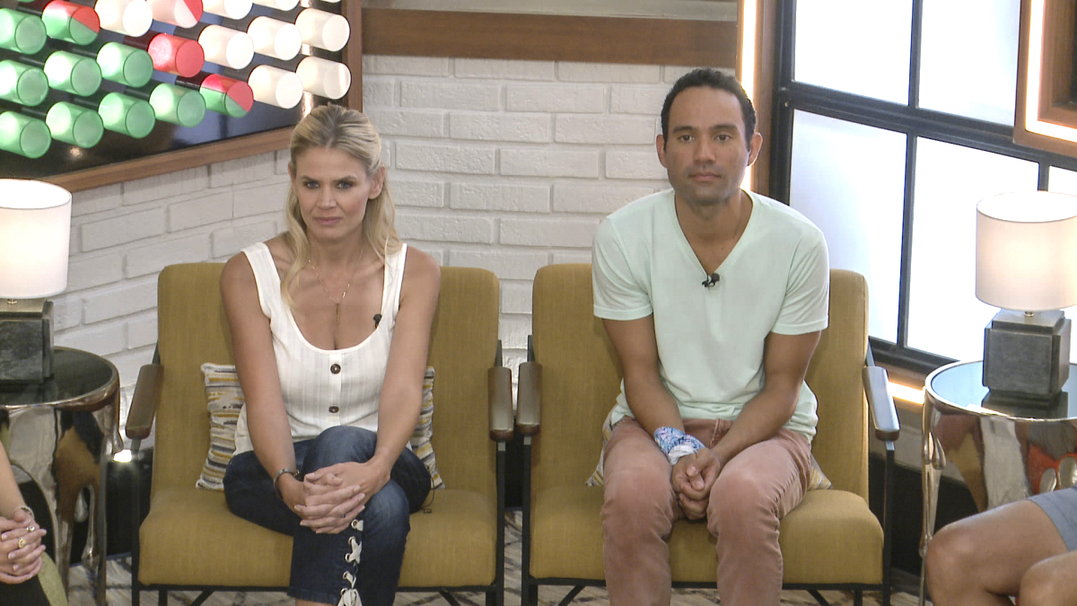 Keesha Smith Kevin Campbell Big Brother Eviction