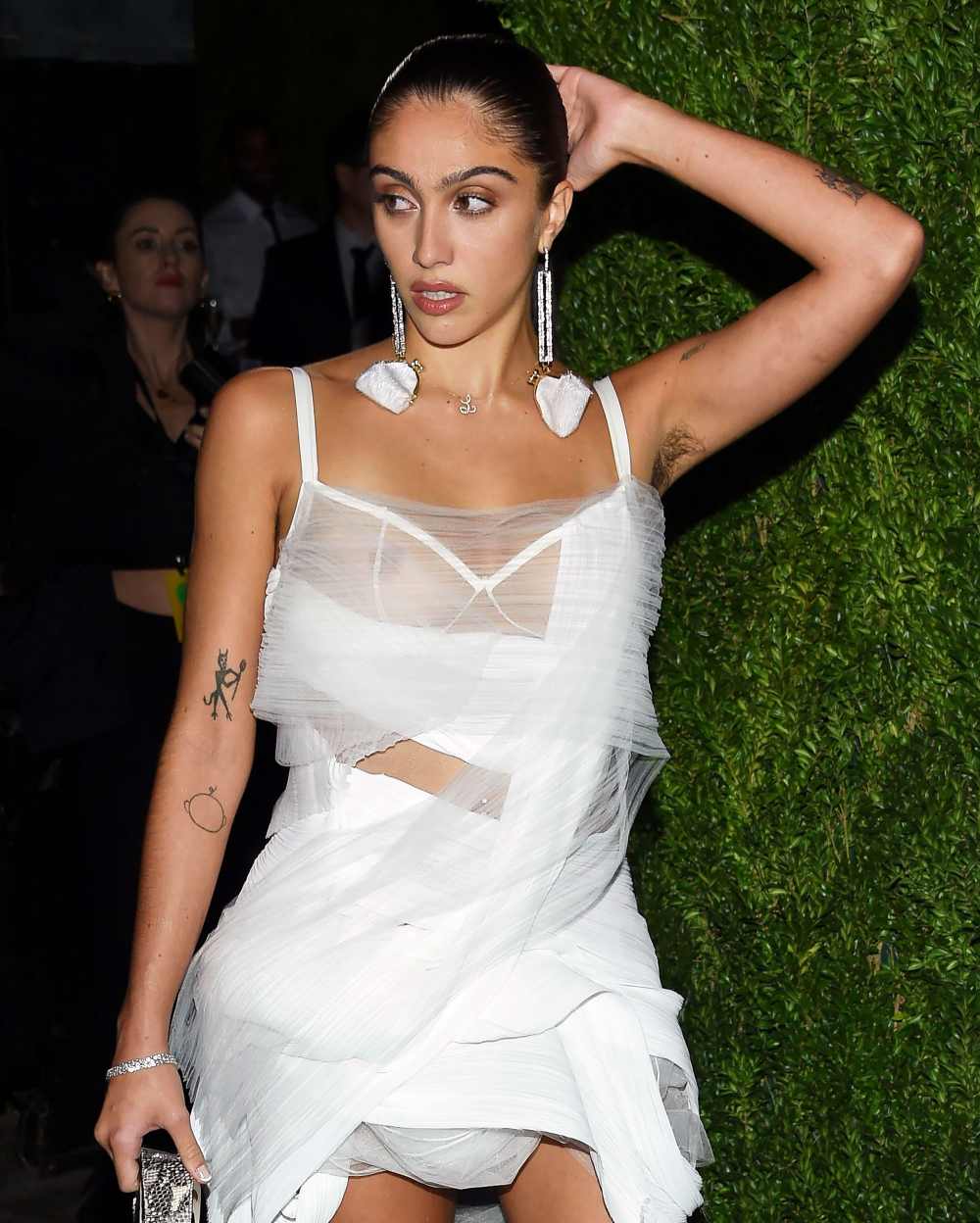 Madonna's Daughter Lourdes Shows Off Underarm Hair at Mom's Birthday