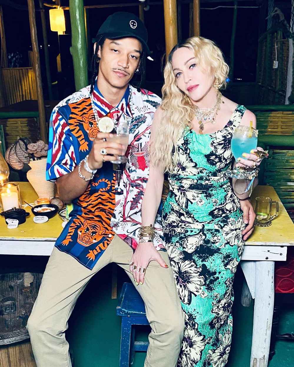 Madonna Has Extravagant 62nd Birthday Bash in Jamaica With Boyfriend Ahlamalik Williams and Her Kids