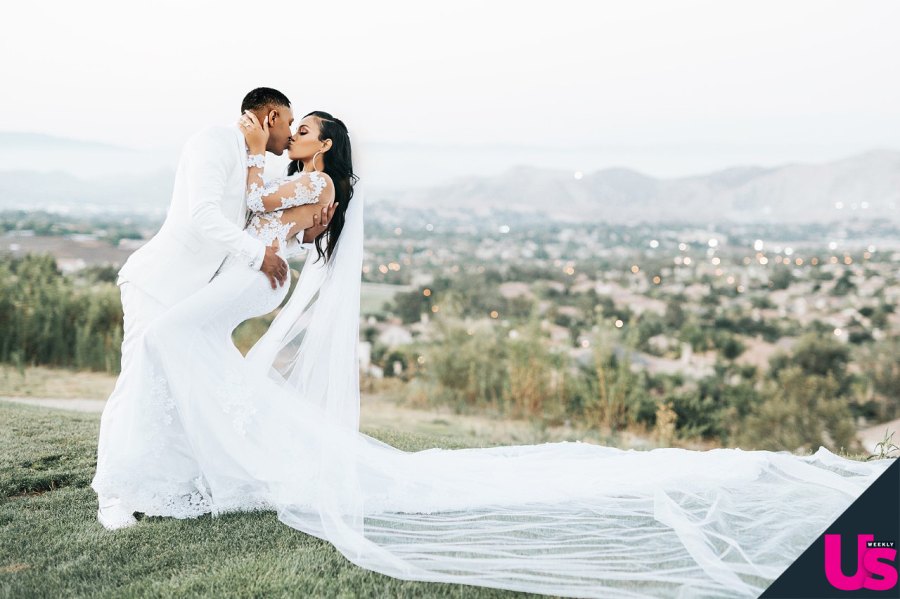 Marques Houston Miya Houston wedding