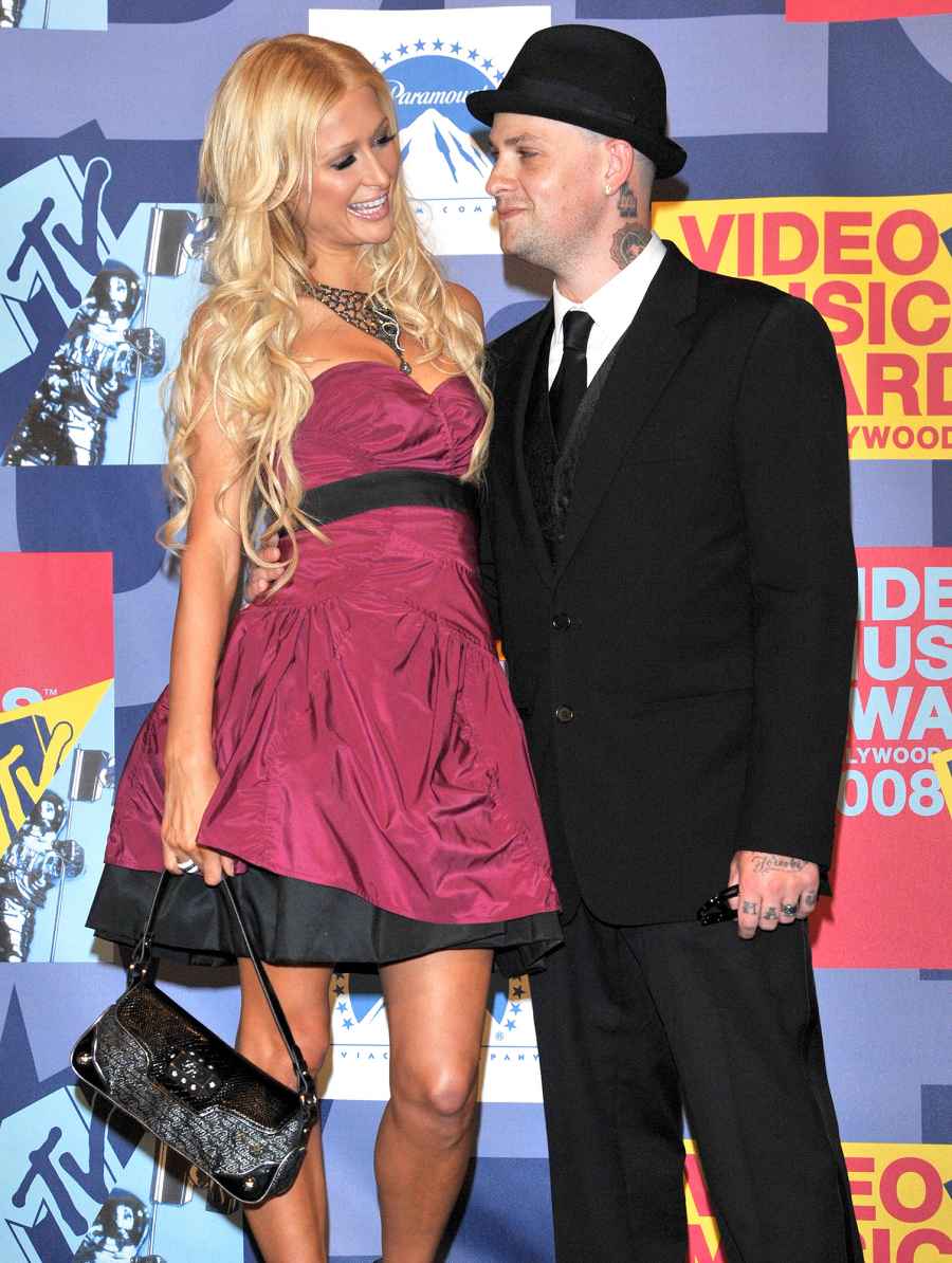 Paris Hilton and Benji Madden VMAs