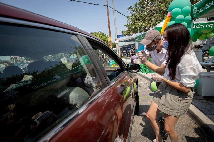 Prince Harry and Meghan Markle Baby2Baby Back To School Event