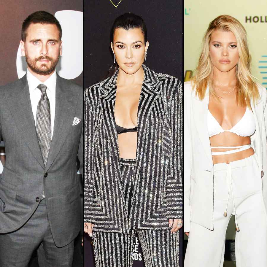 Scott Disick And Kourtney Step Out For Dinner At Same Restaurant As Sofia