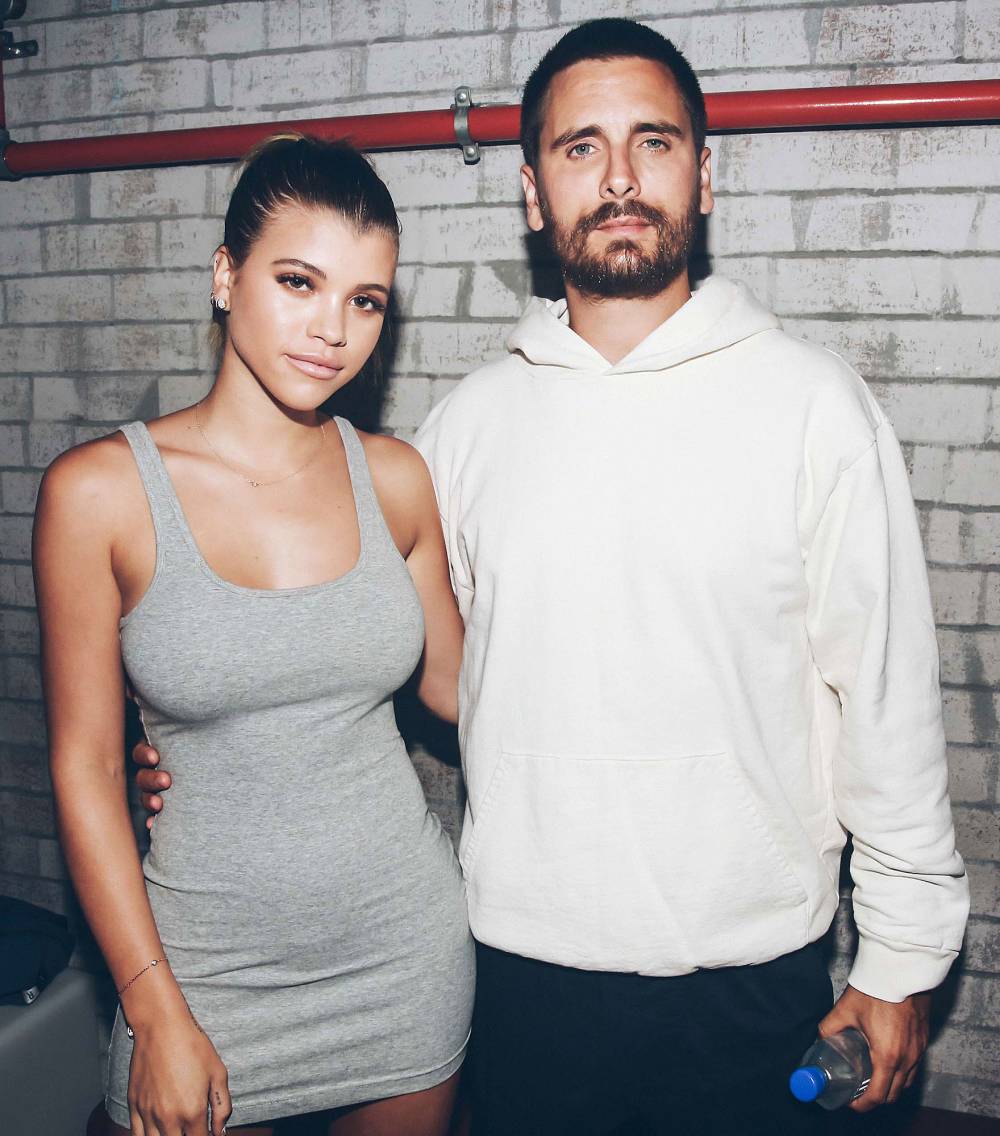 Scott Disick and Sofia Richie in 2018 Scott Disick Gets Flirty After Kourtney Kardashian Posts Swimsuit Pic