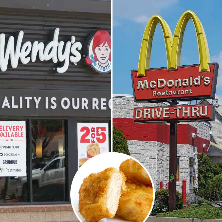 Wendys Mcdonalds Spicy Chicken Nuggets