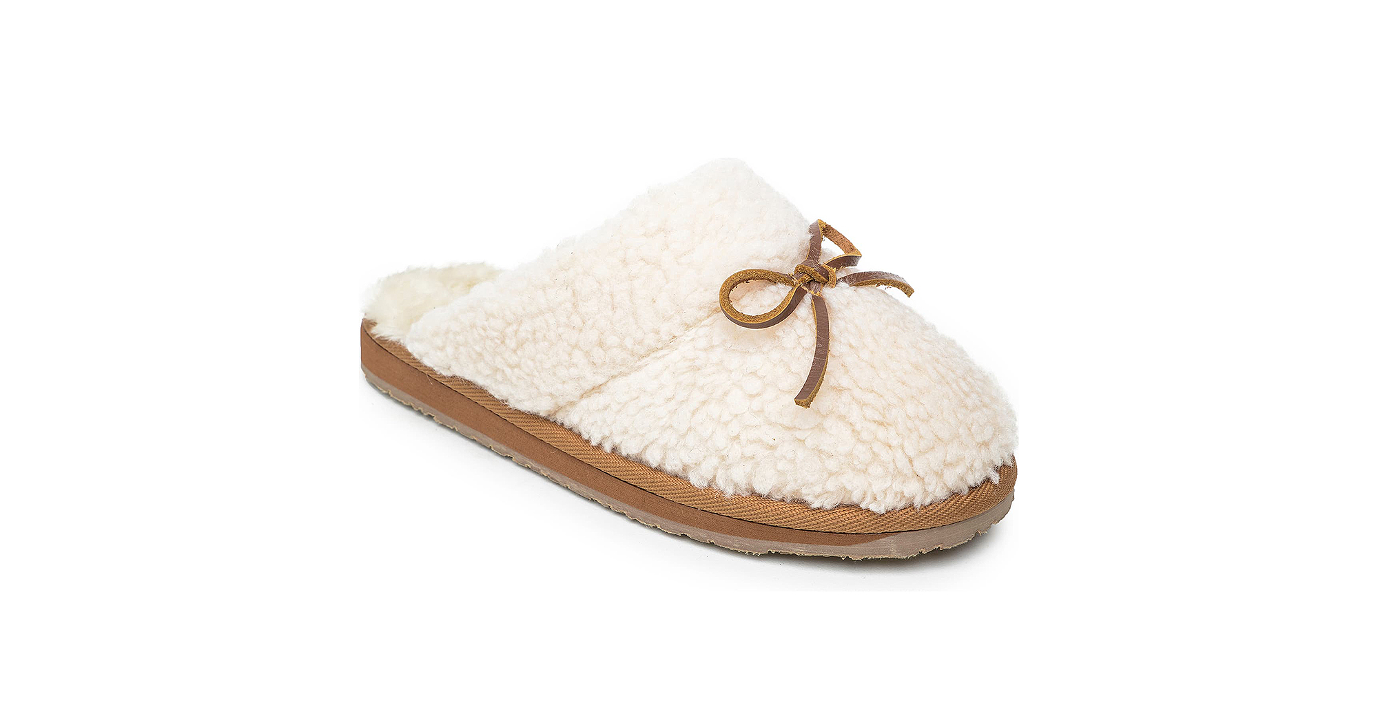 Minnetonka Flurry Scuff Faux Fur Slipper