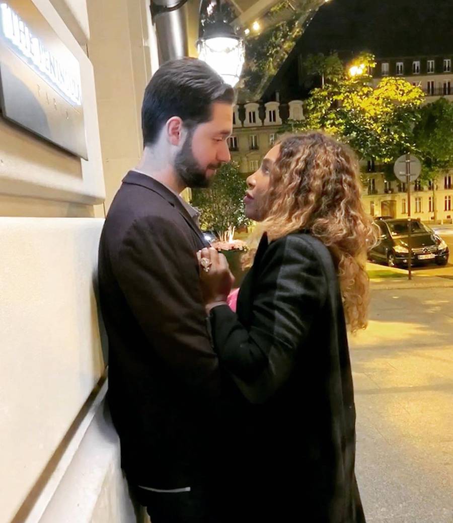 13 June 2019 Throwback to Paris Serena Williams and Alexis Ohanian