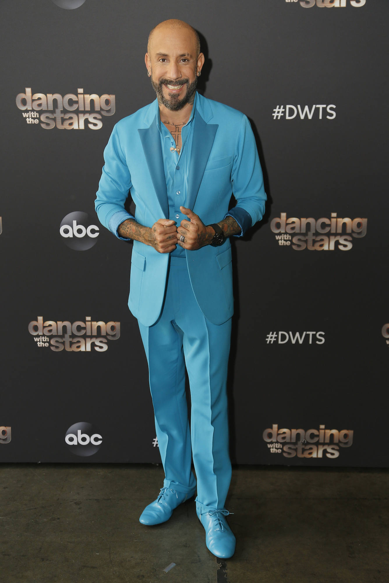 AJ McLean Blogs DWTS Premiere