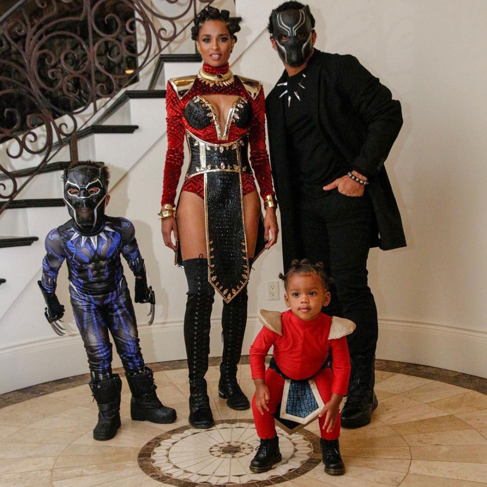 Ciara and Russell Wilson Hauntoween