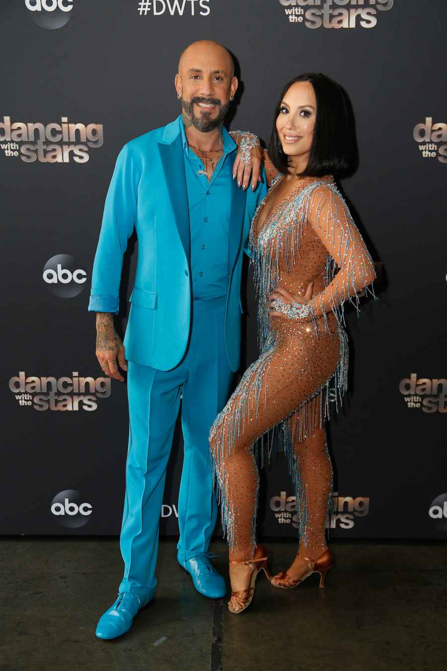 Dancing With the Stars Eliminates First Celeb AJ McLean Cheryl Burke