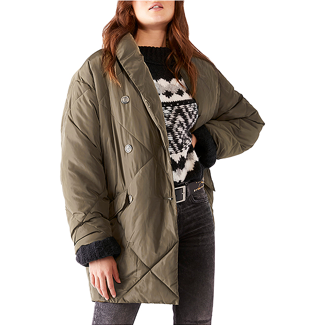 Free People Ella Puffer Coat