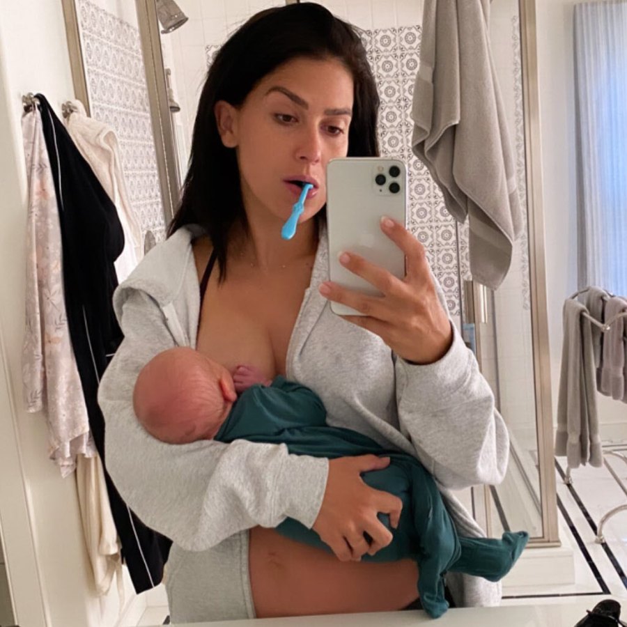 Hilaria Baldwin Nursing Pics While Raising 5 Kids Breast-Feeding Album