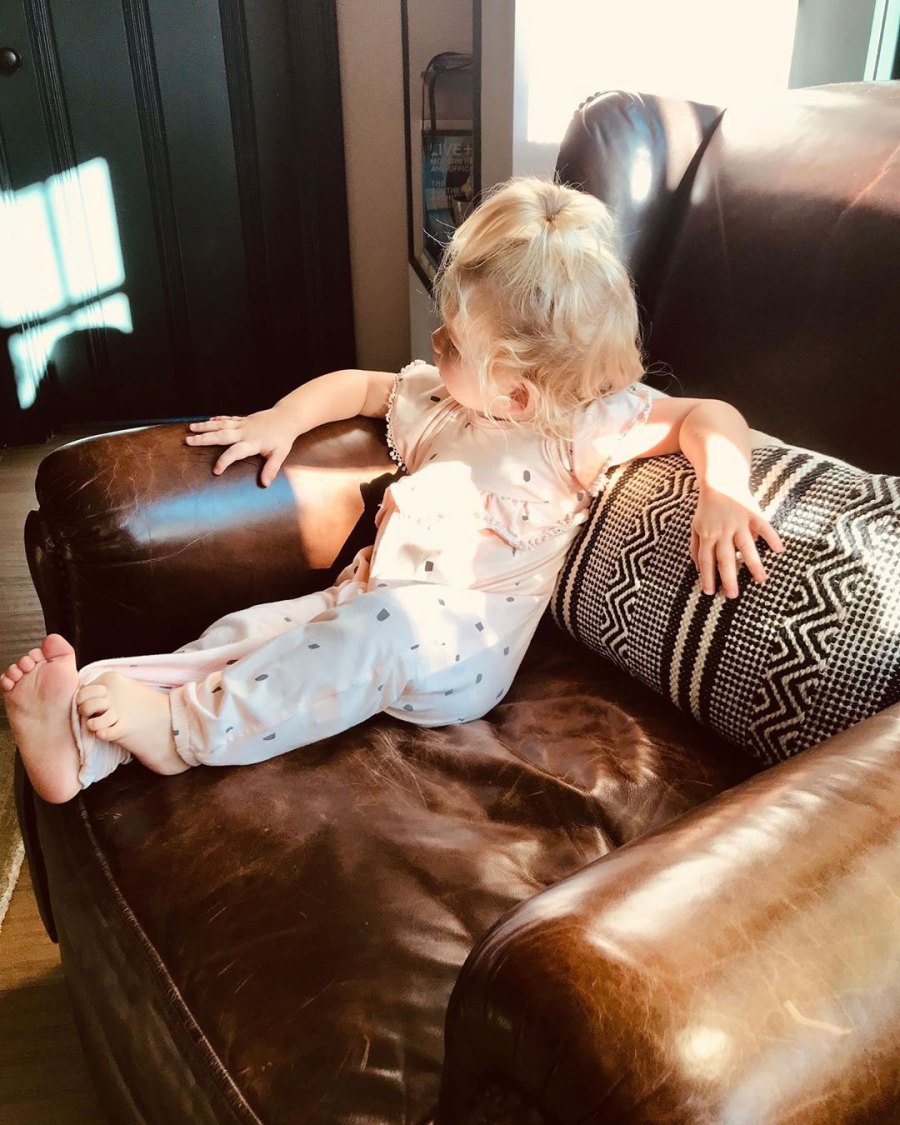 Jessica Simpson Instagram Birdie Rest and Relaxation