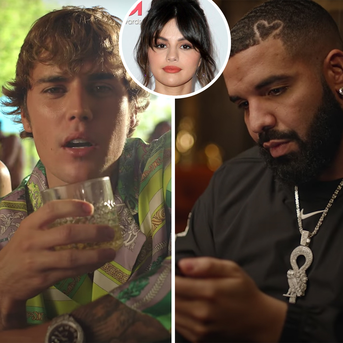 Justin Bieber Raps Selena Gomez’s Name in Drake Opulent Popstar Video p