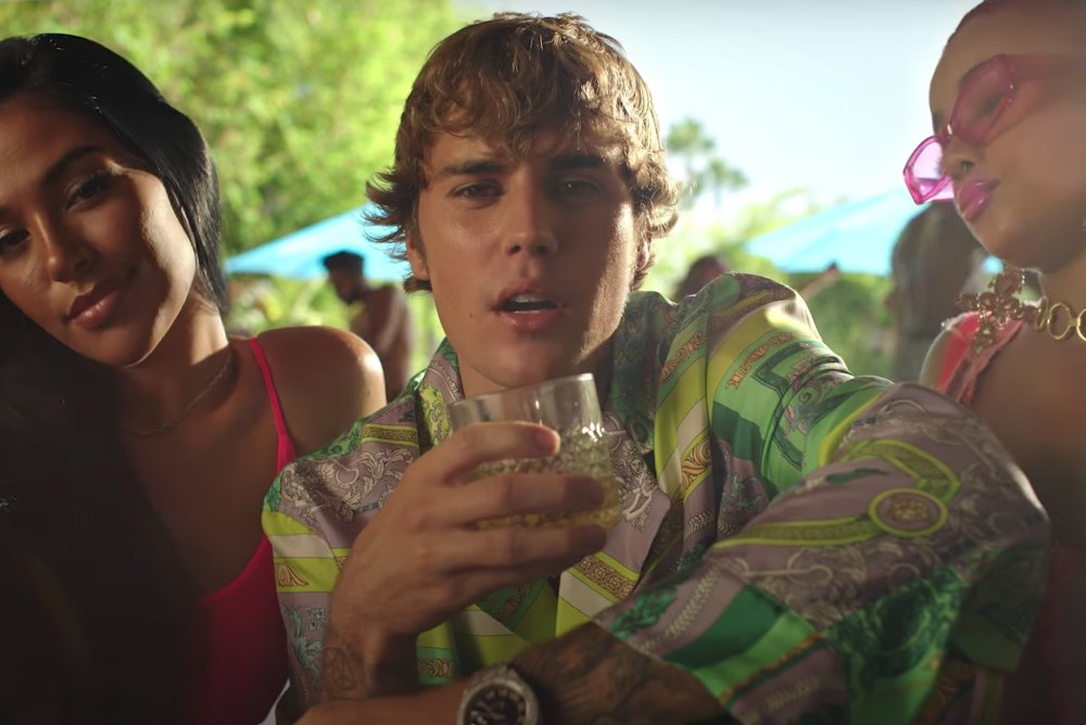 Justin Bieber Raps Selena Gomez’s Name in Drake Opulent Popstar Video