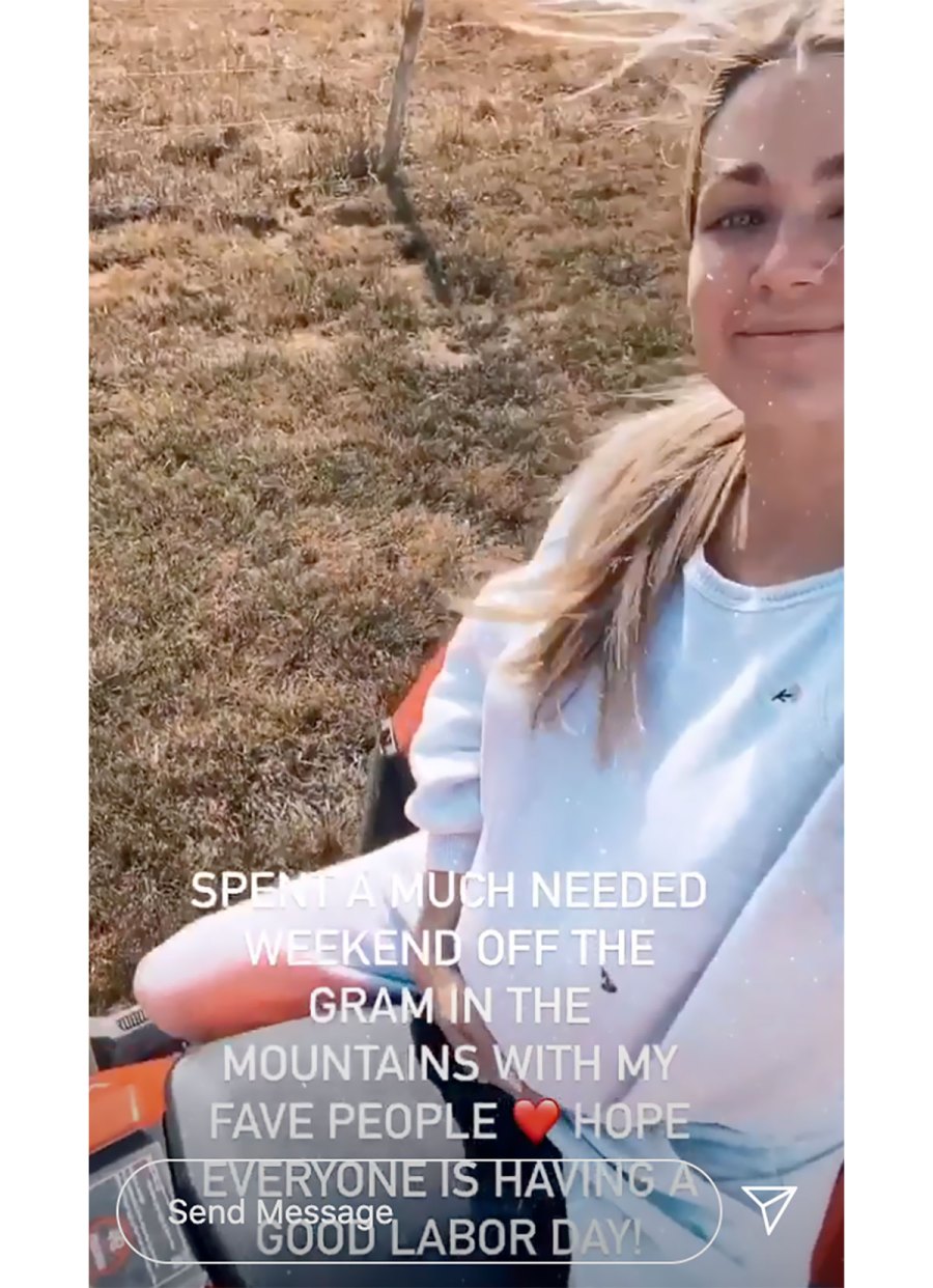 Baby Bump Album! See Pregnant Lindsay Arnold Riding an ATV