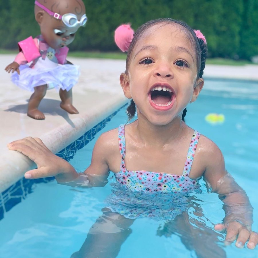 Olympia Ohanian Jr. pool pic