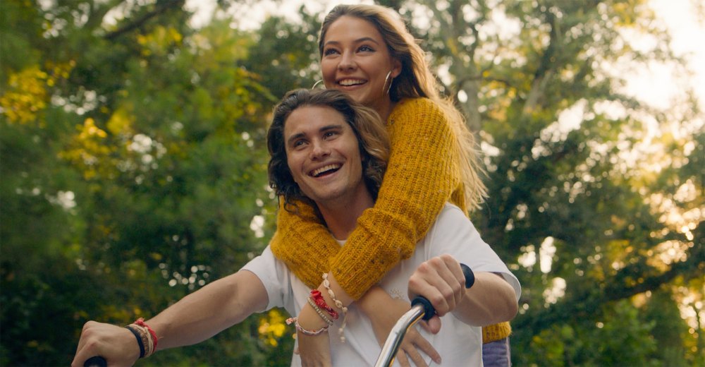 Outer Banks Chase Stokes and Madelyn Cline Get Cozy in Kygo Hot Stuff Music Video 1