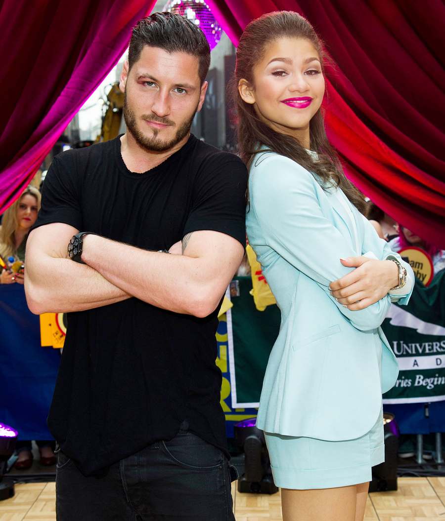 Val Chmerkovskiy and Zendaya Coleman appear on Good Morning America Zendaya Costars Go Wild Over Her Euphoria Win