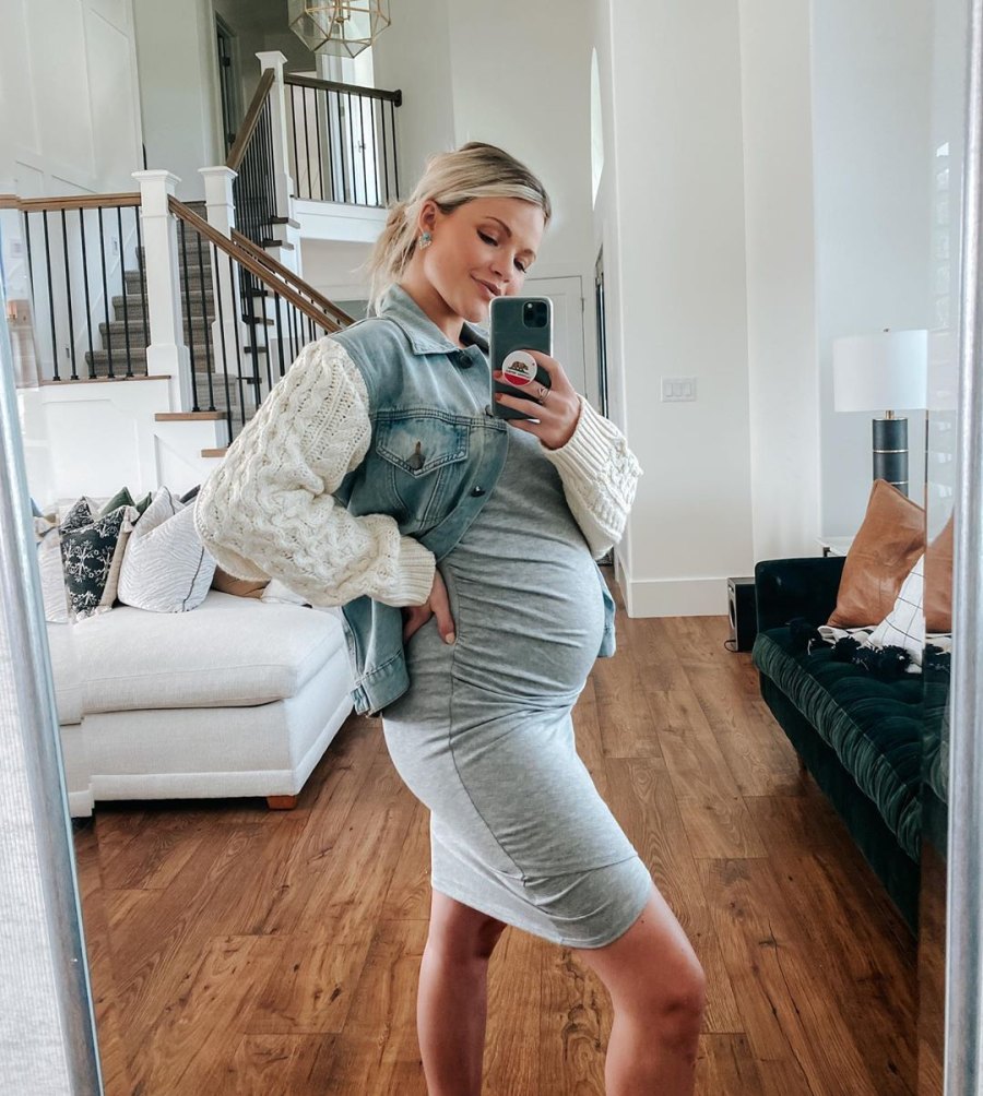 Witney Carson baby bump