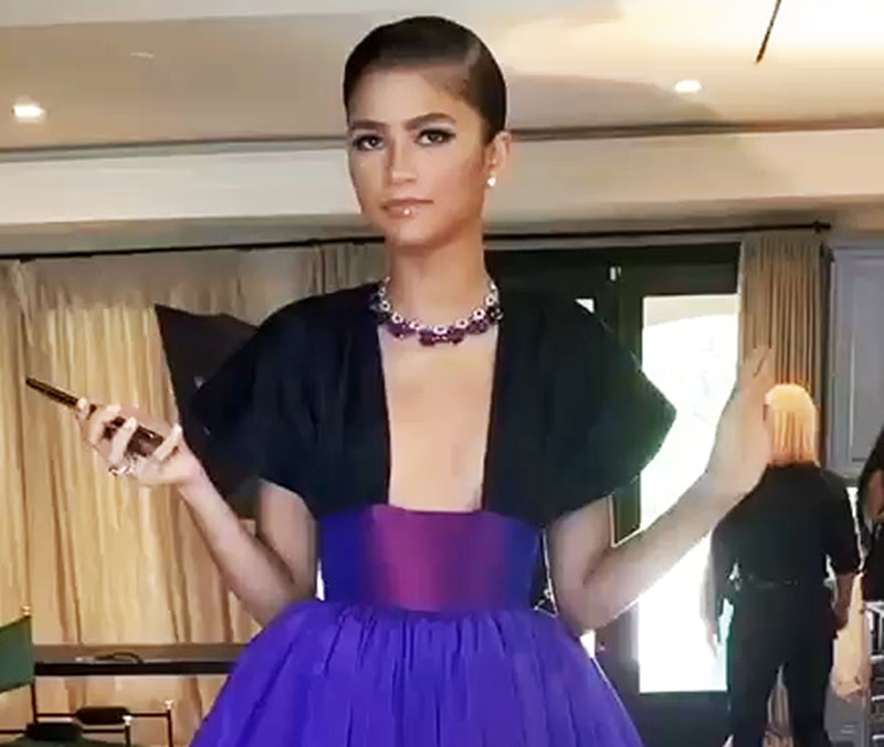 Zendaya Emmys 2020 Best Beauty