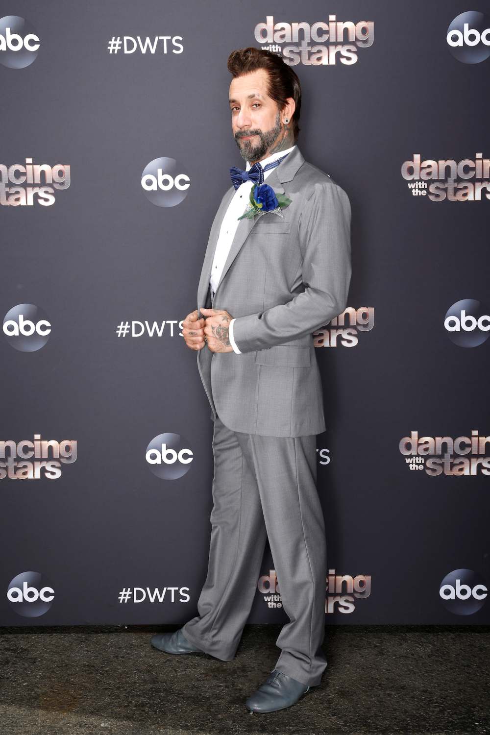 AJ McLean Blogs DWTS 80s Night