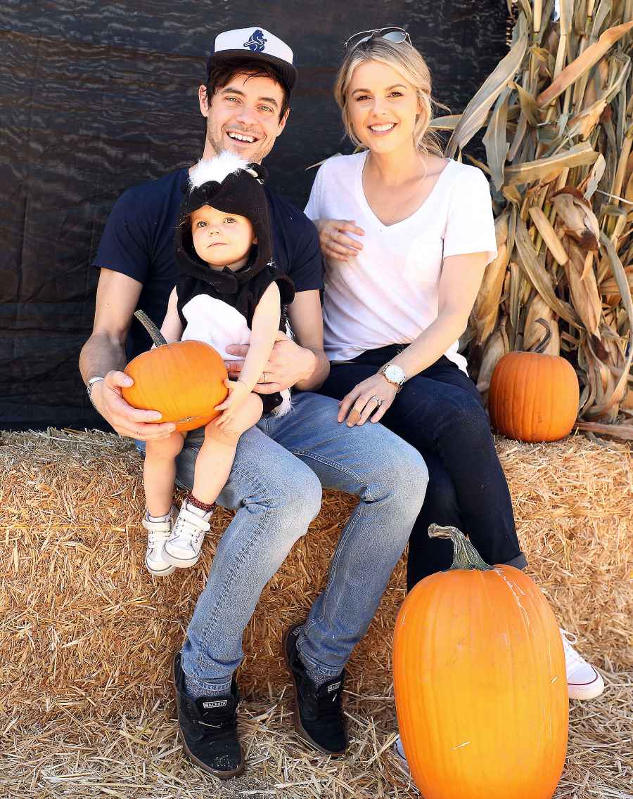 Ali Fedotowsky pumpkin patch