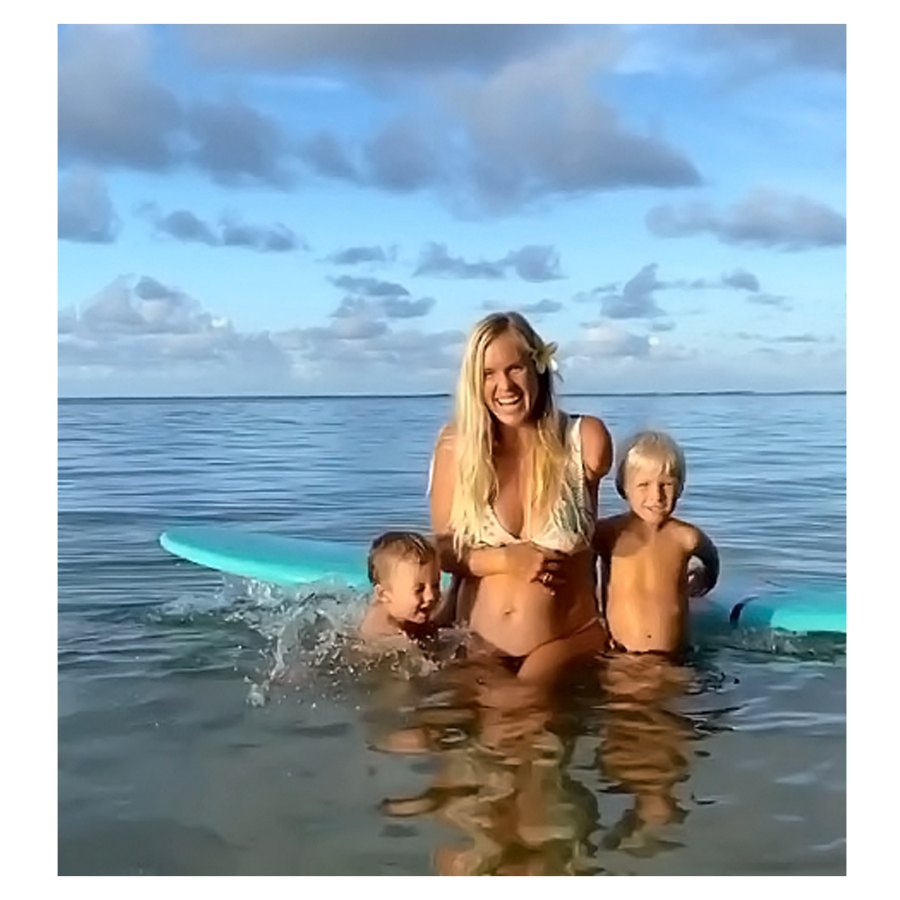 Bethany Hamilton Pregnant Stars Rocking Bathing Suits 2020