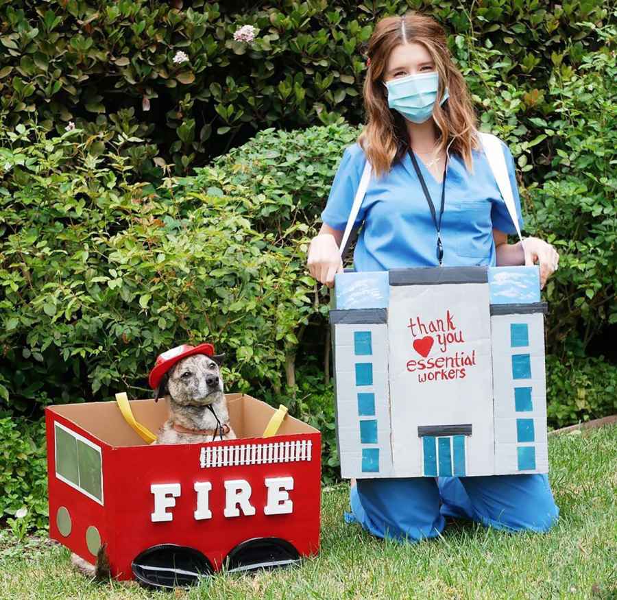 Katherine Schwarzenegger’s Halloween Costume Honors Essential Workers