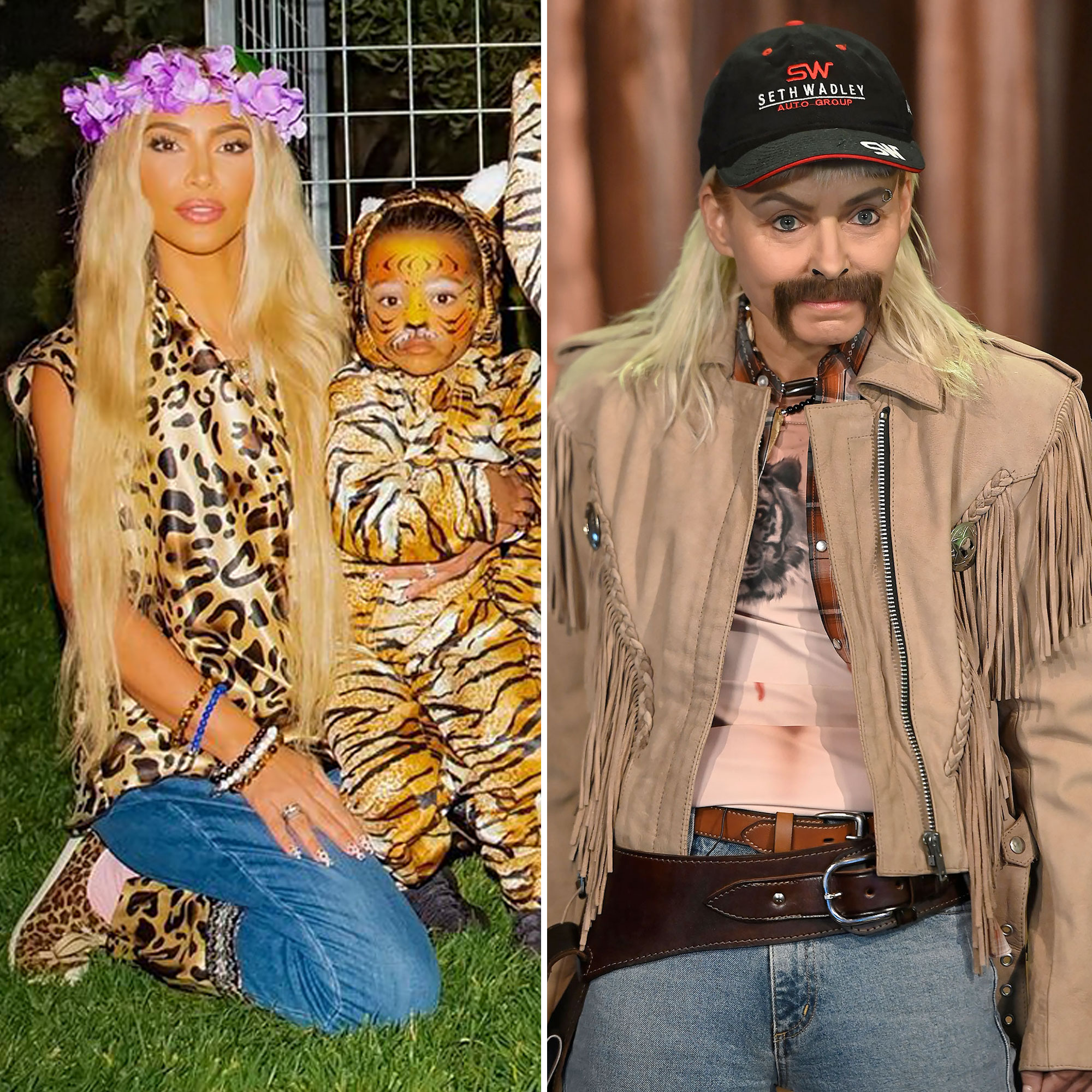 Kim Kardashian, Kelly Ripa and More Stars Dress as 'Tiger King' Cast