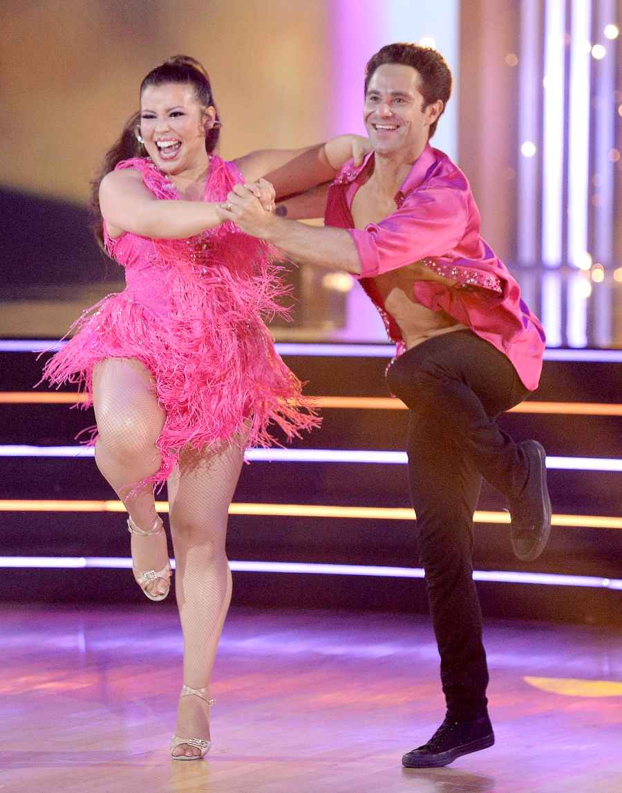 Justina Machado and Sasha Farber DWTS Recap October 12