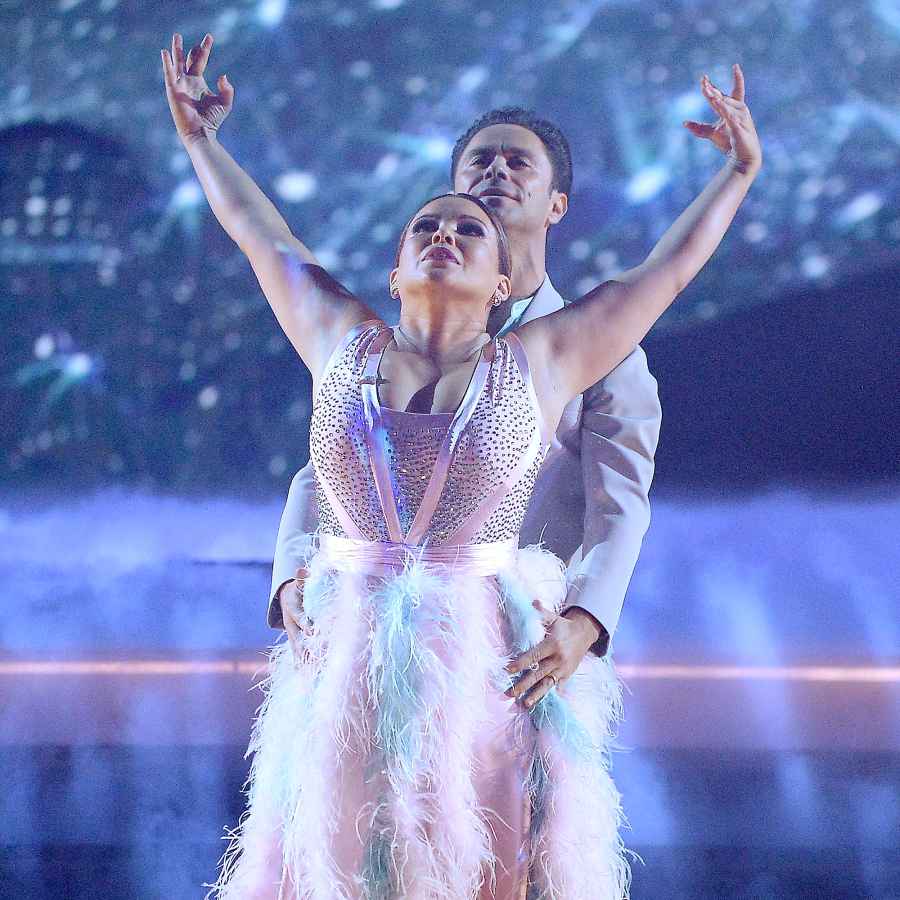 Justina Machado and Sasha Farber DWTS Recap October 26