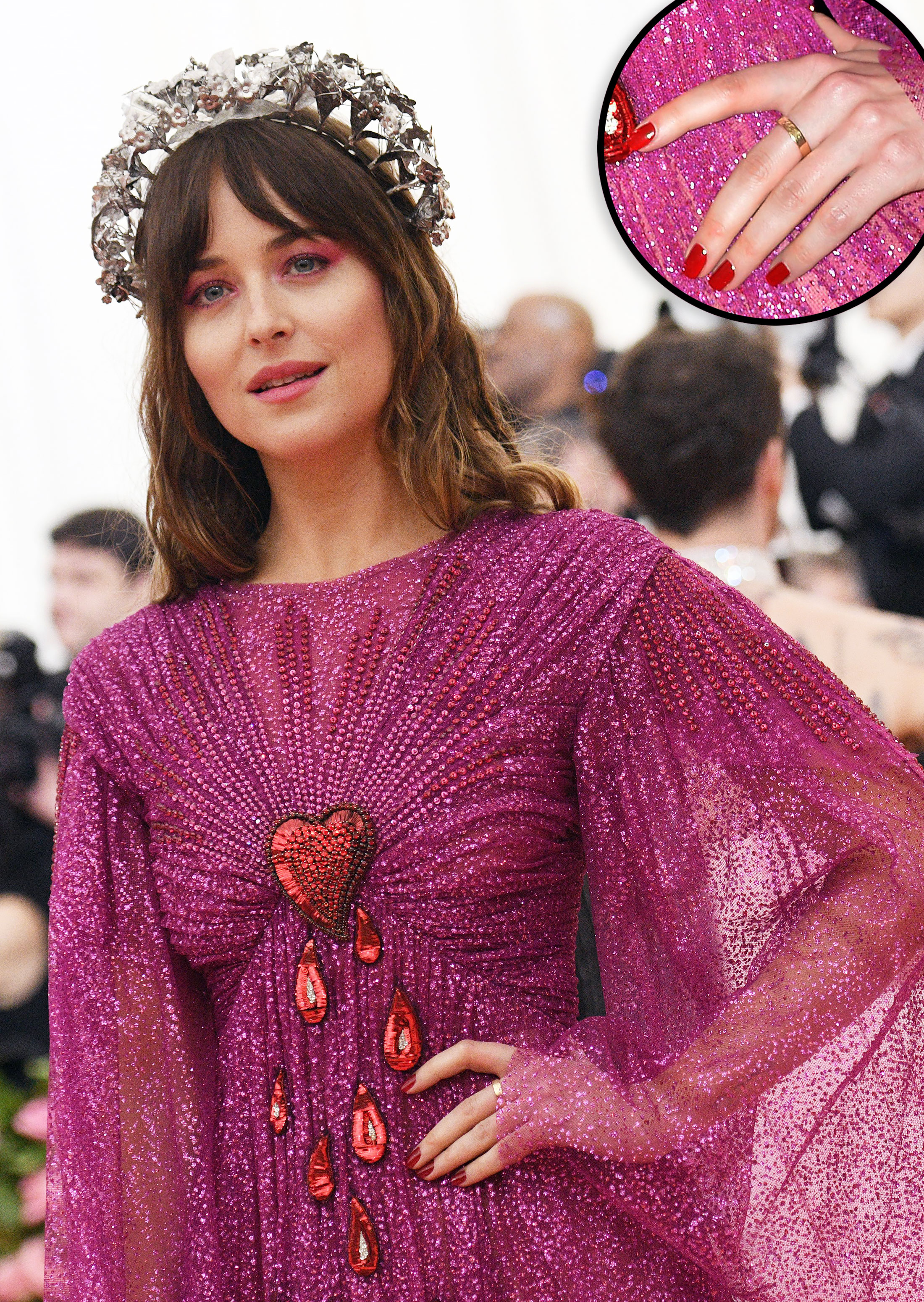 Dakota Johnson’s Manicurist Deborah Lippman Shares Fall Nail Art Tips